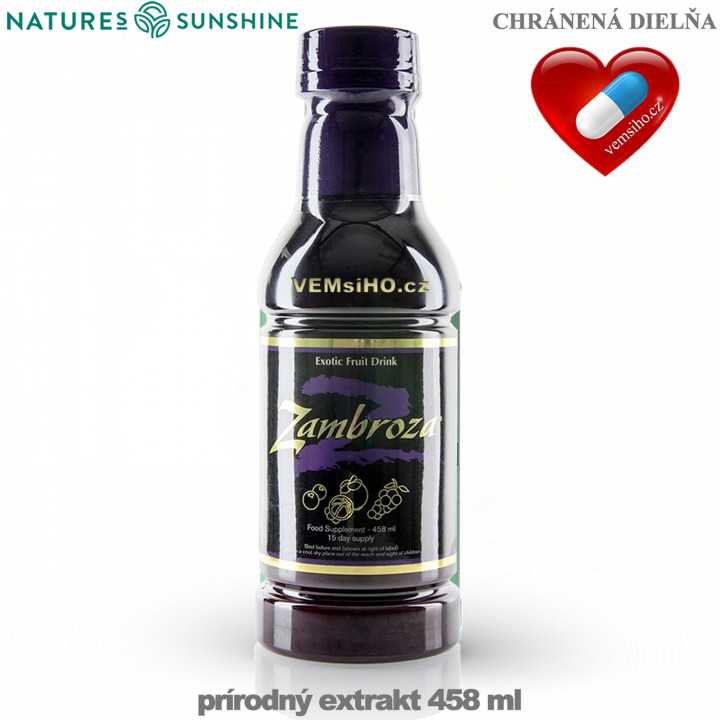 Nature's Sunshine Zambroza | THE MOST POWERFUL ANTIOXIDANT | 458 ml ❤ VEMsiHO.cz ❤ 100% Natural food supplements, cosmetics, essential oils