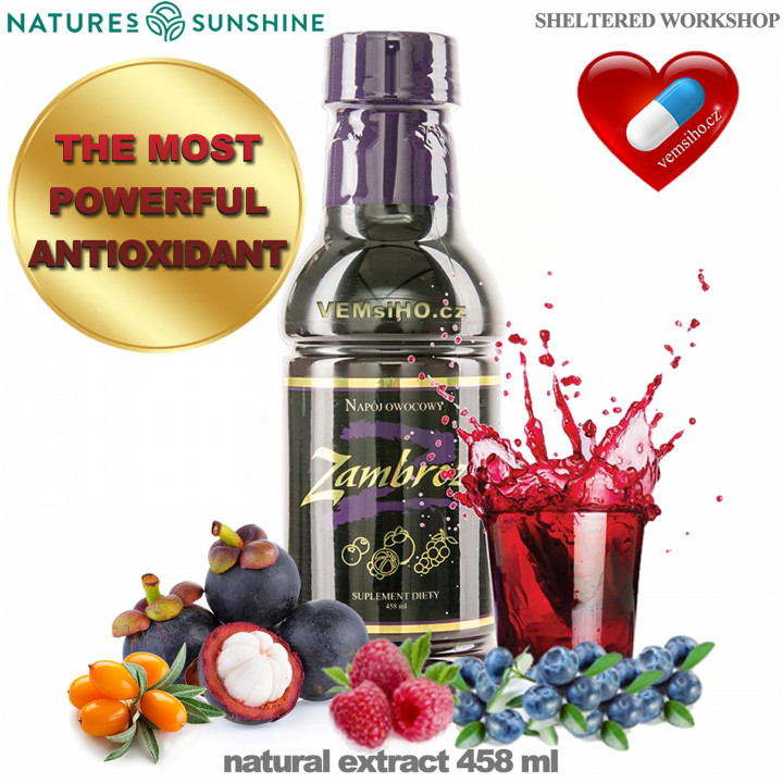 Nature's Sunshine Zambroza | THE MOST POWERFUL ANTIOXIDANT | 458 ml ❤ VEMsiHO.cz ❤ 100% Natural food supplements, cosmetics, essential oils