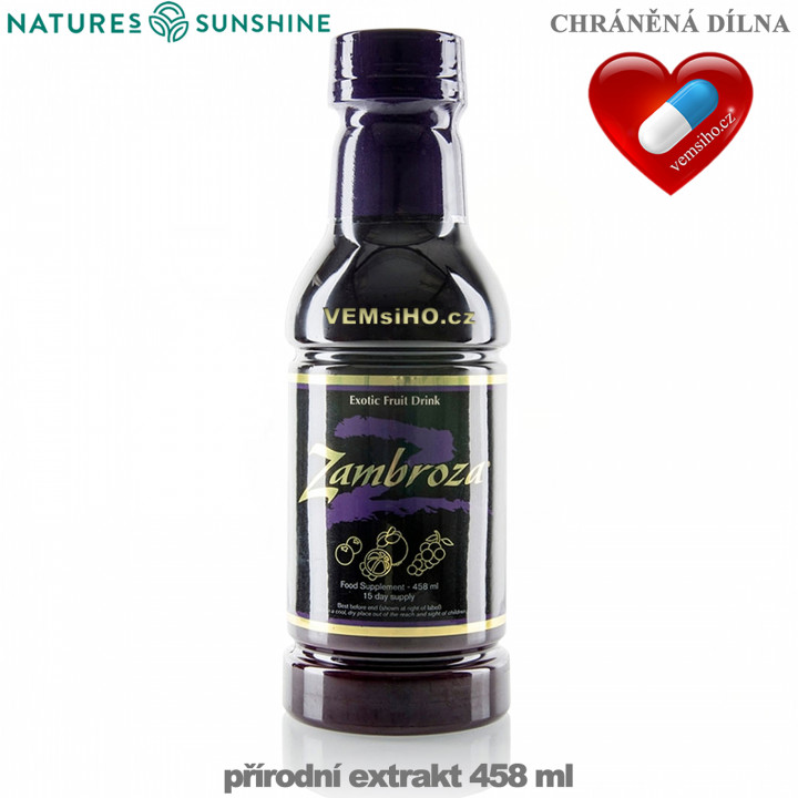 Nature's Sunshine Zambroza | THE MOST POWERFUL ANTIOXIDANT | 458 ml ❤ VEMsiHO.cz ❤ 100% Natural food supplements, cosmetics, essential oils