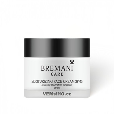 BREMANI CARE Hydratačný krém na tvár Spf15 | 50 ml ❤ VEMsiHO.cz ❤ 100% Prírodné doplnky stravy, kozmetika, esenciálne oleje