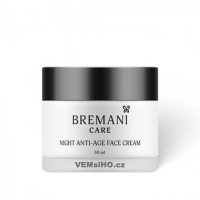 BREMANI CARE Intensive anti-wrinkle night face cream 40+ | 50 ml ❤ VEMsiHO.cz ❤ 100% Natural food supplements, cosmetics, essential oils