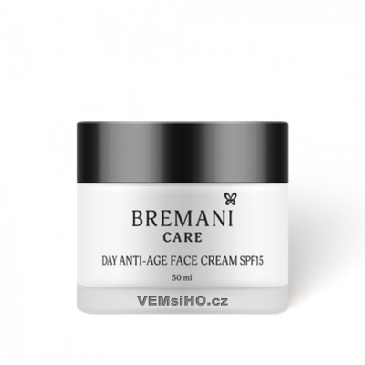 BREMANI CARE Anti-wrinkle day face cream Spf15 40+ | 50 ml ❤ VEMsiHO.cz ❤ 100% Natural food supplements, cosmetics, essential oils