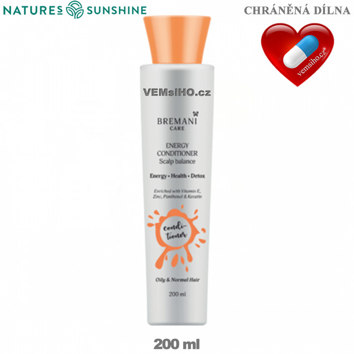 BREMANI CARE Kondicionér na vlasy | 200 ml ❤ VEMsiHO.cz ❤ 100% Prírodné doplnky stravy, kozmetika, esenciálne oleje