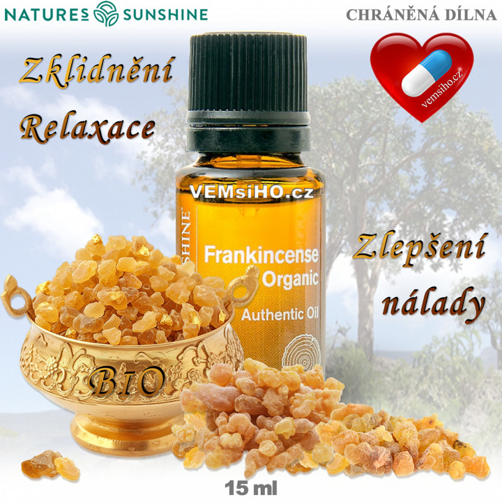 Nature's Sunshine Essential Oil | Frankincense | Boswellia carteri | 15 ml ❤ VEMsiHO.cz ❤ 100% Natural food supplements, cosmetics, essential oils