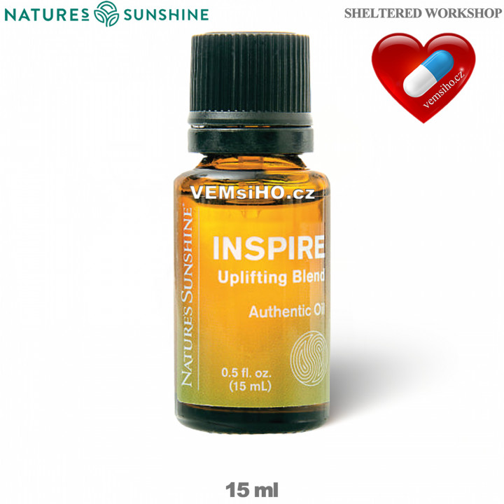 Nature's Sunshine Esenciální olej | Inspire | Inspirace | 15 ml ❤ VEMsiHO.cz ❤ 100% Přírodní doplňky stravy, kosmetika, esenciální oleje