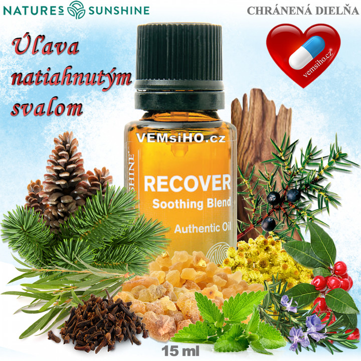 Nature's Sunshine Esenciální olej | Recover | Obnova | 15 ml ❤ VEMsiHO.cz ❤ 100% Přírodní doplňky stravy, kosmetika, esenciální oleje