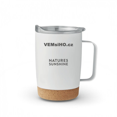 Nature's Sunshine Termohrnček s logom | biely | 300 ml ❤ VEMsiHO.cz ❤ 100% Prírodné doplnky stravy, kozmetika, esenciálne oleje