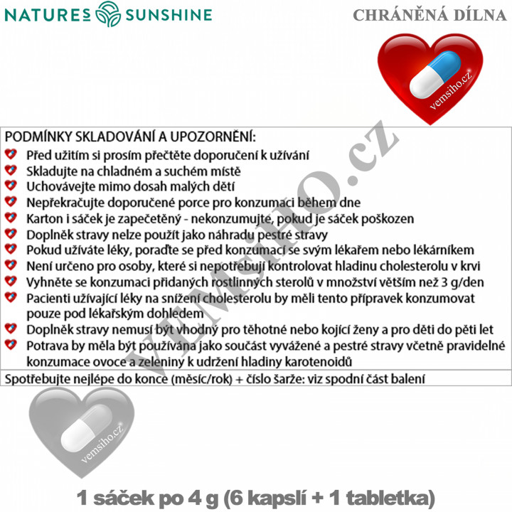 Nature's Sunshine DTX Basics | DETOX | 1 pack of 4 g (6 capsules + 1 tablet) ❤ VEMsiHO.cz ❤ 100% Natural food supplements, cosmetics, essential oils