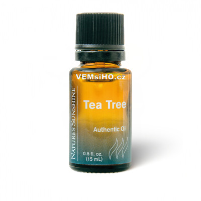 Nature's Sunshine Essential Oil | Tea Tree | Melaleuca alternifolia | 15 ml ❤ VEMsiHO.cz ❤ 100% Natural food supplements, cosmetics, essential oils