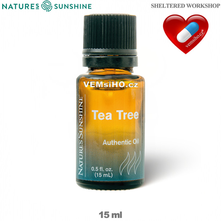 Nature's Sunshine Essential Oil | Tea Tree | Melaleuca alternifolia | 15 ml ❤ VEMsiHO.cz ❤ 100% Natural food supplements, cosmetics, essential oils