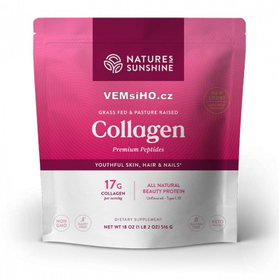 Nature's Sunshine COLLAGEN | Kolagen | PRÉMIOVÉ KOLAGENOVÉ PEPTIDY | 516 g ❤ VEMsiHO.cz ❤ 100% Přírodní doplňky stravy, kosmetika, esenciální oleje