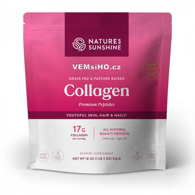 Nature's Sunshine Collagen | PREMIUM COLLAGEN PEPTIDES | 516 g ❤ VEMsiHO.cz ❤ 100% Natural food supplements, cosmetics, essential oils