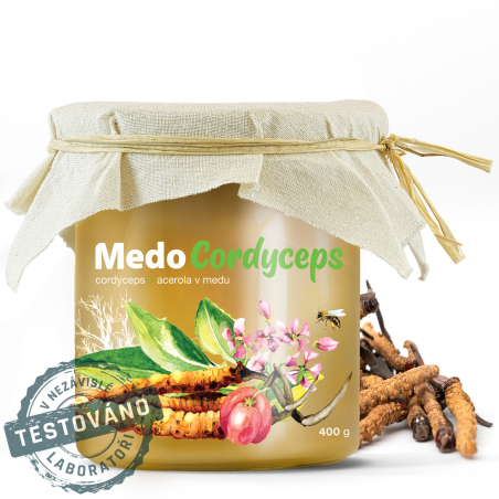 MycoMedica MedoCordyceps | MED + ACEROLA + CORDYCEPS | 400 g