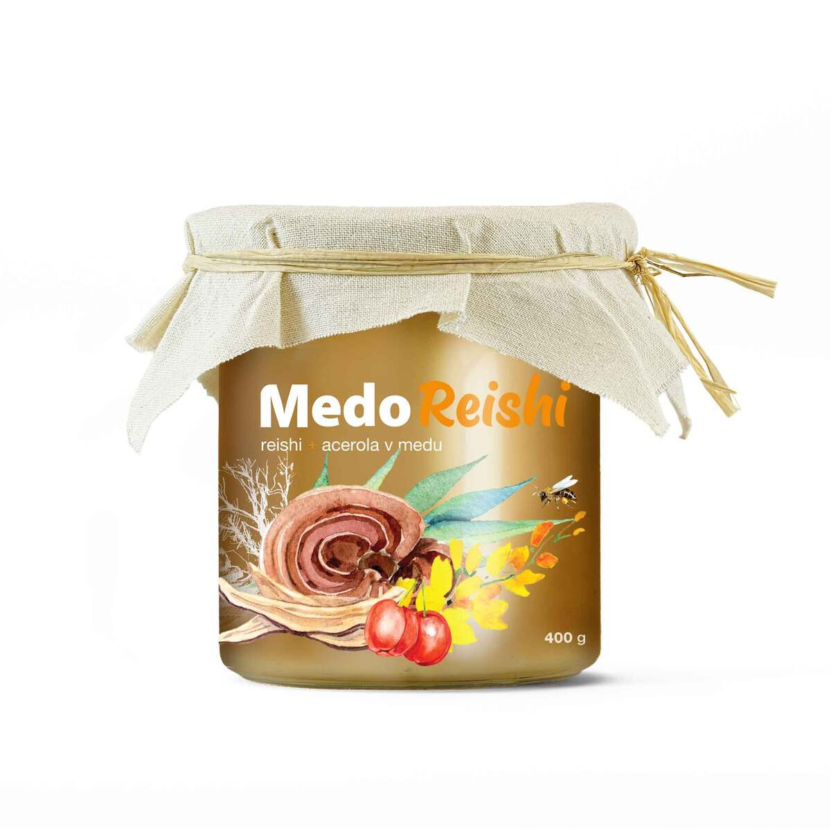 MycoMedica MedoReishi | MED + ACEROLA + REISHI | 400 g
