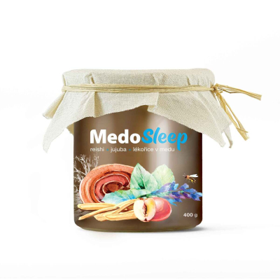 MycoMedica MedoSleep | HONEY + JUJUBE + LICORICE + REISHI | 400 g