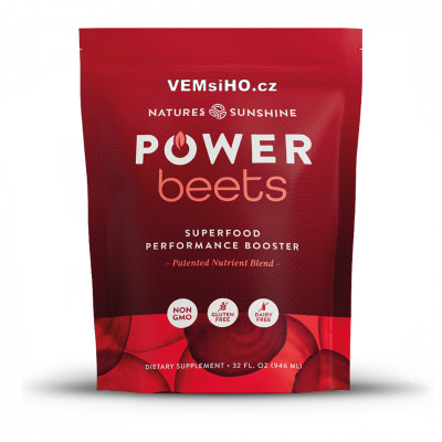 Nature's Sunshine Power Beets | SILNÁ ČERVENÁ REPA | 210 g ❤ VEMsiHO.cz ❤ 100% Prírodné doplnky stravy, kozmetika, esenciálne oleje