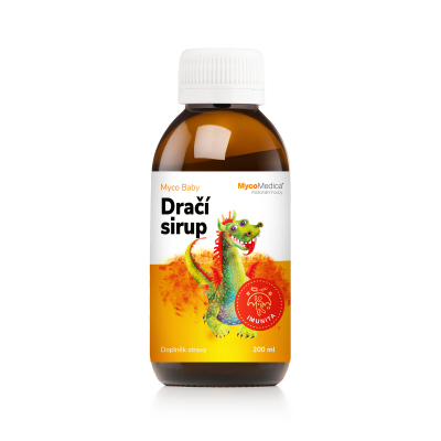 MycoMedica MycoBaby - Dračí sirup | PODPORA OBRANNEJ ENERGIE | 200 ml