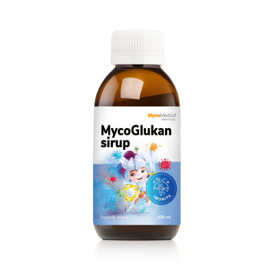 MycoMedica MycoGlukan - Kids Syrup | IMMUNITY + OVERALL VITALITY + HEALTHY GROWTH | 200 ml