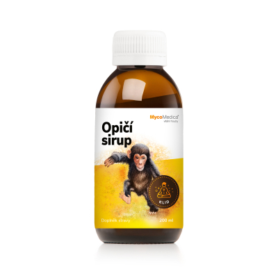 MycoMedica Opičí sirup | DUŠEVNÉ ZDRAVIE + KONCENTRÁCIA + KĽUD | 200 ml