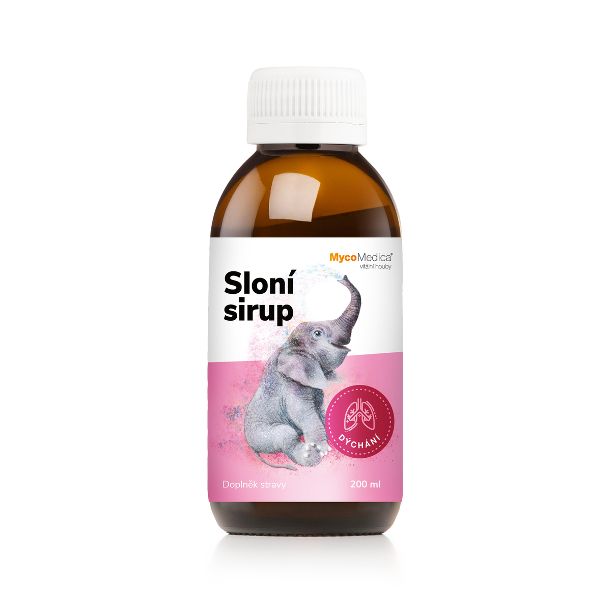 MycoMedica Elephant Syrup | SUPPORT OF THE RESPIRATORY SYSTEM | 200 ml