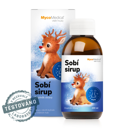 MycoMedica Sobí sirup | NOS + NOSNÉ DUTINY | UVOLNENIE | 200 ml