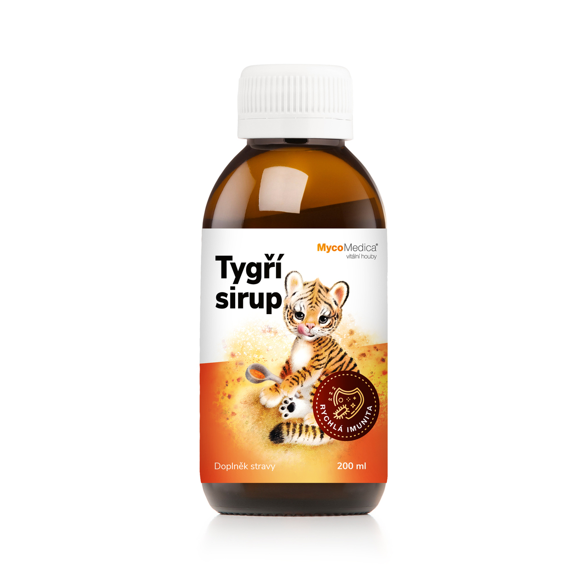 MycoMedica Tiger Syrup | SUPPORT OF THE UPPER RESPIRATORY TRACT | 200 ml