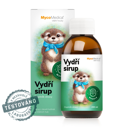 MycoMedica Otter Syrup | UPPER RESPIRATORY TRACT + THROAT + TONSILS | MUCUS | RELIEF | 200 ml