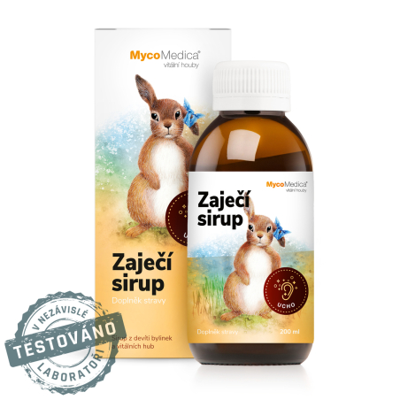 MycoMedica Rabbit Syrup | IMMUNITY + VITALITY + RESPIRATORY SUPPORT | 200 ml