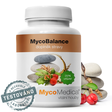 MycoMedica MycoBalance | ≥30/x/x % | VITALITY + LIFE FORCE + STRONG IMMUNITY | 90 capsules