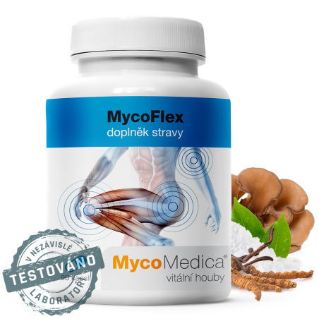 MycoMedica MycoFlex | ≥30/x/x % | SUPPORT + NUTRITION OF THE MUSCULOSKELETAL SYSTEM | 90 capsules