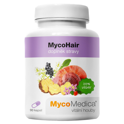 MycoMedica MycoHair | SUPPORT OF HAIR GROWTH + QUALITY | 90 capsules