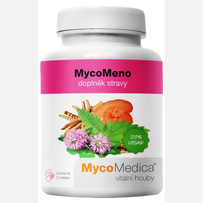 MycoMedica MycoMeno | ≥30/x/4 % | FOR WOMEN IN MENOPAUSE + DURING MENSTRUATION | 90 capsules
