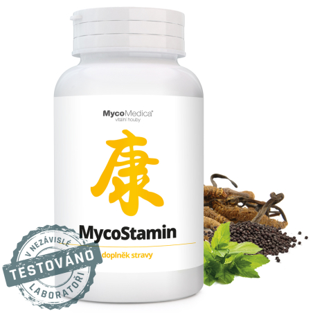 MycoMedica MycoStamin | ✓/✓/x % | SUPPORT OF VITALITY + LIBIDO | 180 tablets