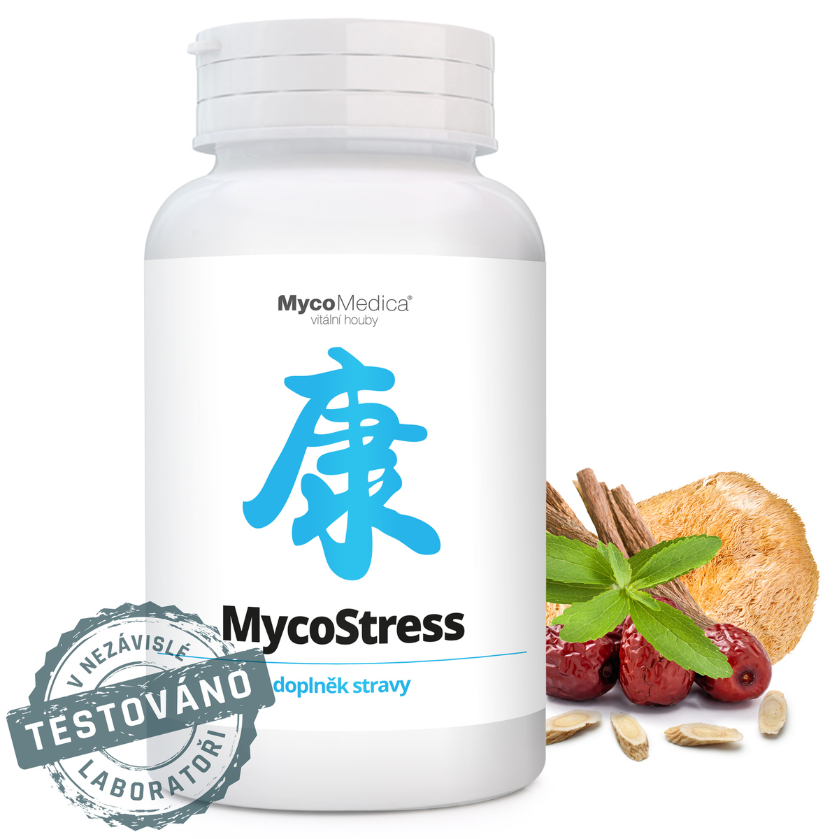 MycoMedica MycoStress | HARMONIZATION OF MIND | 180 tablets