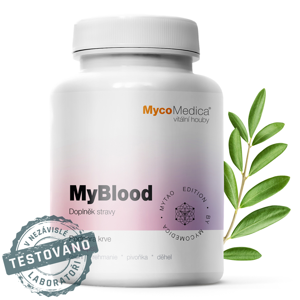 MycoMedica MyBlood | ≥30/x/4 % | PODPORA KRVI + VITALITY | 90 kapsúl