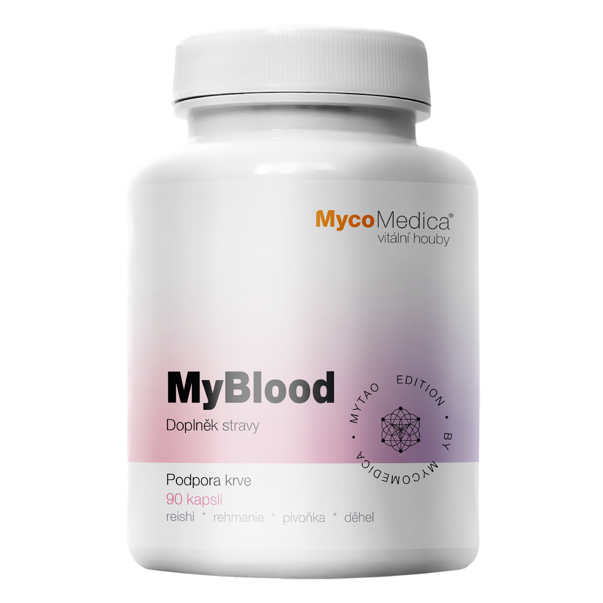 MycoMedica MyBlood | ≥30/x/4 % | BLOOD + VITALITY SUPPORT | 90 capsules