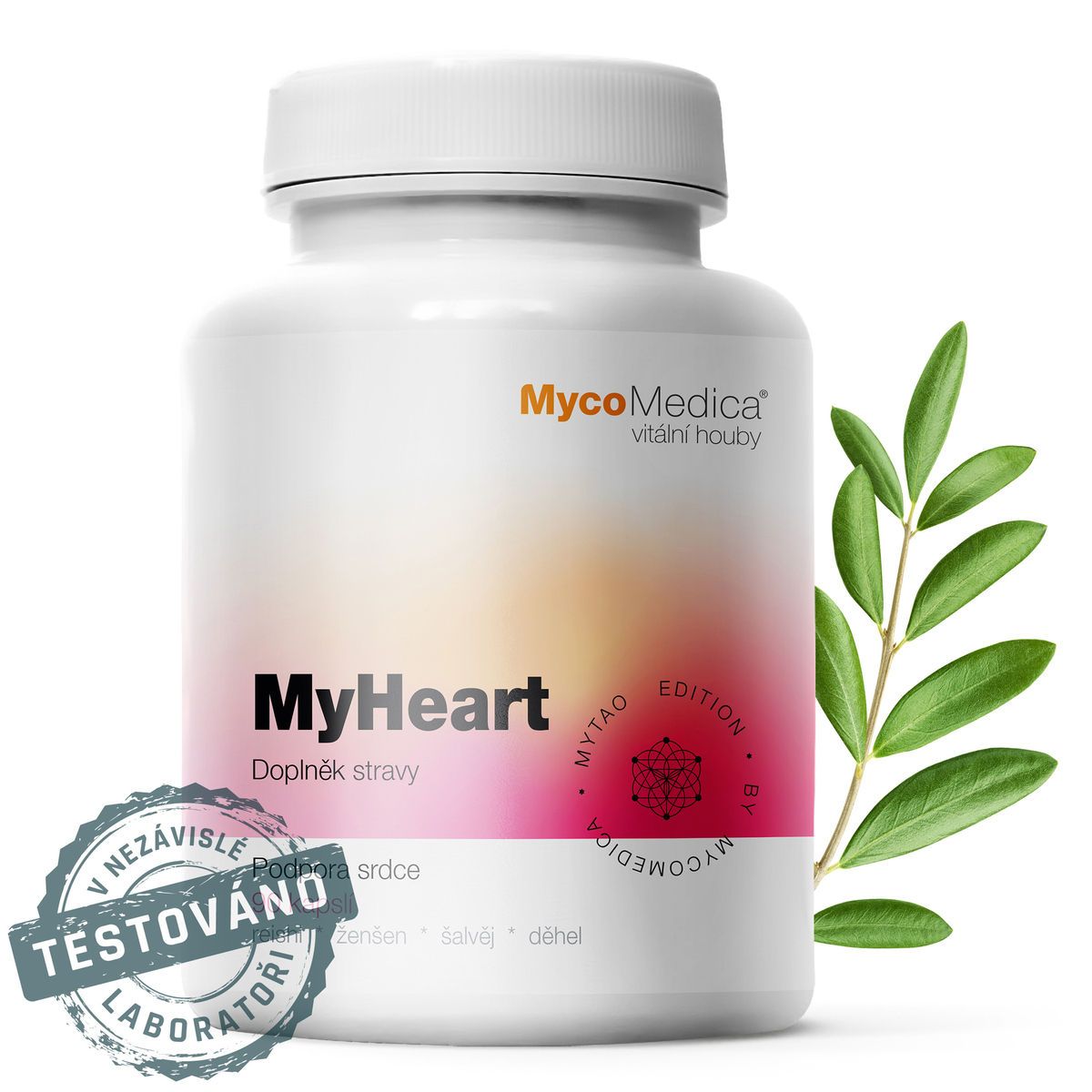 MycoMedica MyHeart | ≥30/x/4 % | PODPORA SRDCA + CIEV | 90 kapsúl