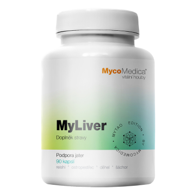 MycoMedica MyLiver | ≥30/x/4 (3) % | PODPORA PEČENE | 90 kapsúl