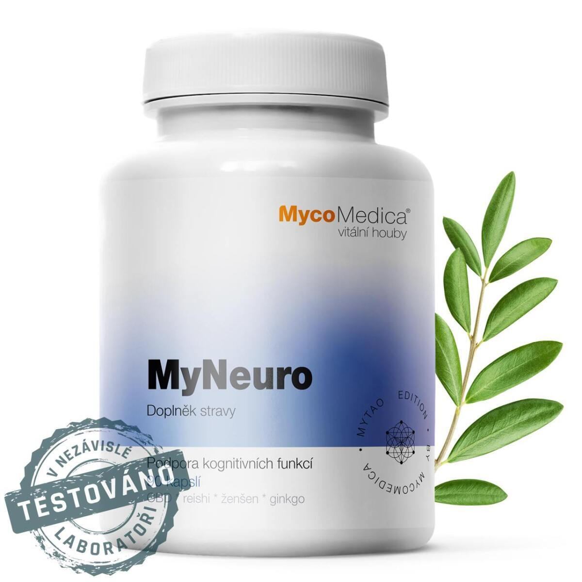 MycoMedica MyNeuro | ≥30/x/4 % | COGNITIVE FUNCTION + MEMORY + MENTAL BALANCE | 90 capsules