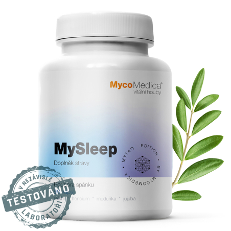 MycoMedica MySleep | ≥30/x/4 % | SLEEP SUPPORT | 90 capsules