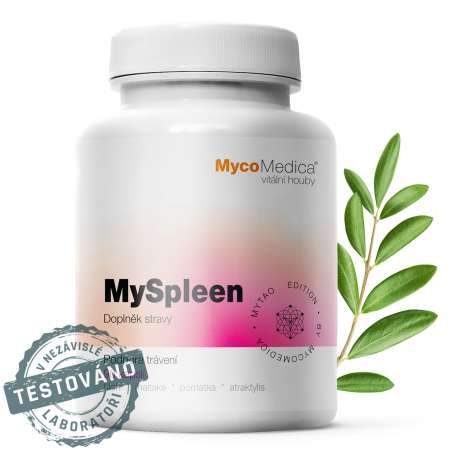 MycoMedica MySpleen | ≥30/x/x % | PODPORA SLEZINY | 90 kapsúl