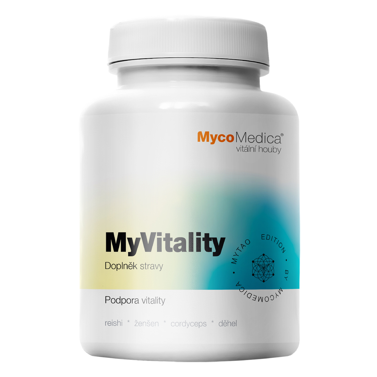 MycoMedica MyVitality | ≥30/x/4 % | CELKOVÉ POSILNENIE VYČERPANÉHO ORGANIZMU | 90 kapsúl