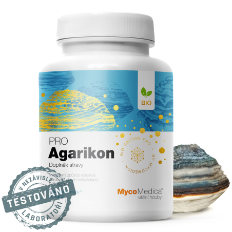 MycoMedica AGARIKON PRO | Quinine conk | Fomitopsis officinalis | Laricifomes officinalis | BIO | ≥30/30/x % | 90 capsules