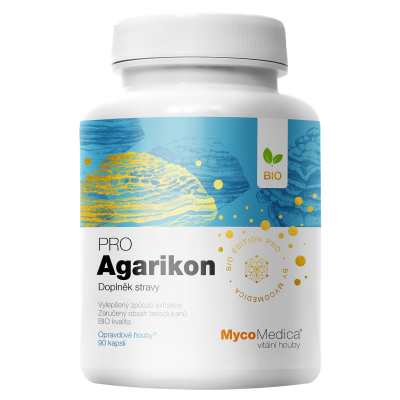 MycoMedica AGARIKON PRO | Quinine conk | Fomitopsis officinalis | Laricifomes officinalis | BIO | ≥30/30/x % | 90 capsules