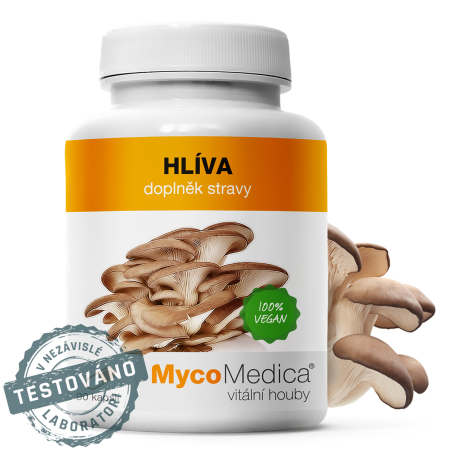 MycoMedica OYSTER MUSHROOM | Pleurotus ostreatus | ≥30/✓/✓ % | 90 capsules
