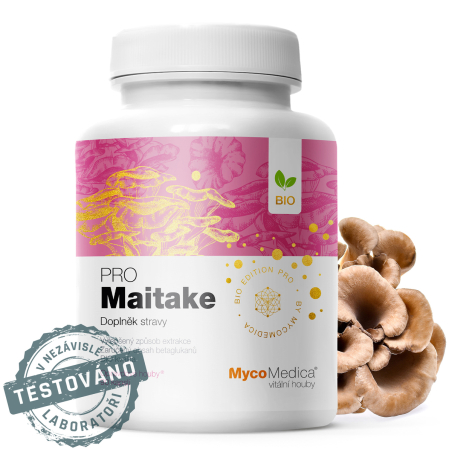 MycoMedica MAITAKE PRO | Hen of the woods | Maitake Mushroom | Grifola frondosa | BIO | ≥35/35/✓ % | 90 capsules
