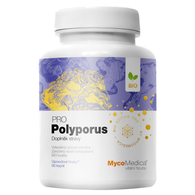 MycoMedica POLYPORUS PRO | Umbrella Polypore | Grifola umbellata | Polyporus umbellatus | BIO | ≥30/30/✓ % | 90 capsules