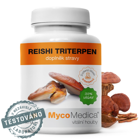 MycoMedica REISHI TRITERPEN | Lingzhi | Reishi Mushroom | Ganoderma lucidum | ≥20/✓/10 % | 90 capsules