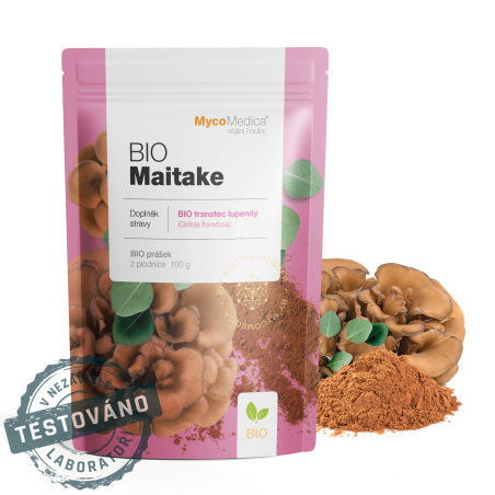 MycoMedica BIO MAITAKE | Hen of the woods | Maitake Mushroom | Grifola frondosa | powder 100 g