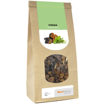 MycoMedica CHAGA | Ryšavec šikmý | Čaga sibírska | Inonotus obliquus | sušené huby | 100 g